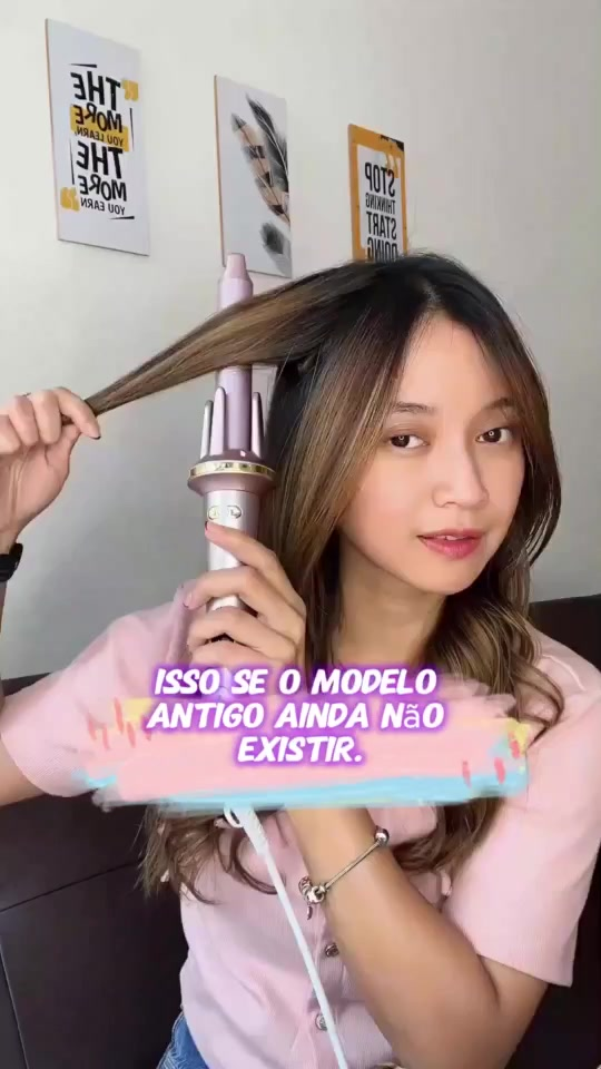 BabyLiss Automático Giratório - Modelador de cachos Profissional - Qualidade Premium-Envio Imediato