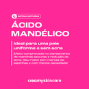 Duo Para Poros - Esfoliante Químico Ácido Glicólico + Gel Clareador Antiacne - Ácido Mandélico - Creamy Skincare