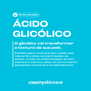 Duo Para Poros - Esfoliante Químico Ácido Glicólico + Gel Clareador Antiacne - Ácido Mandélico - Creamy Skincare