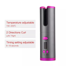 Modelador de cabelo automático sem fio com bateria recarregável de cerâmica embutida SU